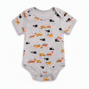 Mono de Algodón para Bebé - Adorable Pijama Enterizo para Recién <span class=keywords><strong>Nacido</strong></span>, Ropa Transpirable y Suave para la Piel, Diseño Fácil de Poner, <span class=keywords><strong>Verano</strong></span> - Product Image 1