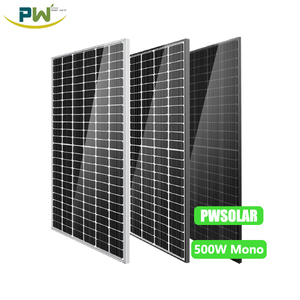 Paneles Solares Monocristalinos IBC PERC HJT de Alta Eficiencia 400W 500W 550W para Uso Doméstico PW500Wp-132M - Product Image 4