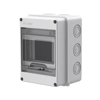Boîtier de disjoncteur électrique étanche IP65 série HT 8 voies pour borne de recharge extérieure de véhicules électriques et système de stockage d'énergie solaire