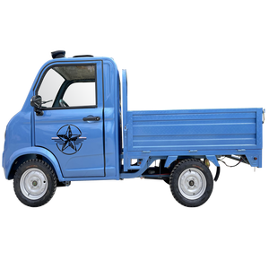 Pick-up électrique léger 4 places à conduite à gauche, moteur unique, avec porte-bagages métallique – Prix abordable - Product Image 2