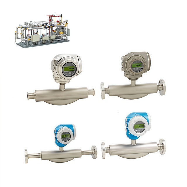 Flow Measuring Instrument Endress+Hauser Mass Coriolis Flowmeter Proline Promass F 300 F 500 Flow Meters for Chemical Industry