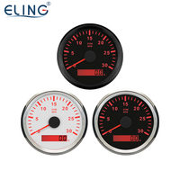 Tachymètre numérique ELING Compteur REV Compteur RPM Jauge 52mm 85mm avec compteur horaire avec rétro-éclairage pour Excavator