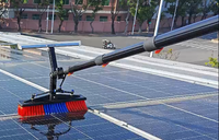 Brosse de nettoyage de panneaux solaires MULTIFIT MUKR, brosse à essuier de 12 m, grattoir pour modules photovoltaïques, brosse de nettoyage pour panneaux photovoltaïques