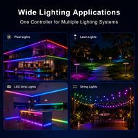 Светодиодный контроллер colorlight, переключатель spi ws2812b 5 в 1903 rohs, приложение для умного дома, Wi-Fi, светодиодный комплект, музыка, синхронизация, голосовое управление