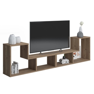 Sunrise soggiorno mobili centro di intrattenimento <span class=keywords><strong>libreria</strong></span> in legno scaffale per libri bianco <span class=keywords><strong>porta</strong></span> <span class=keywords><strong>TV</strong></span> moderno per mobili da camera da letto - Product Image 2