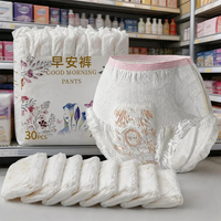 Pantalons hygiéniques anti-fuites de qualité supérieure à taille haute pour le travail de bureau, à porter toute la journée