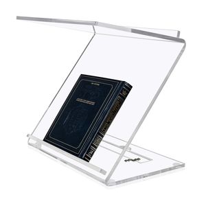 Deluxe claro Lucite Shtender soporte acrílico libro soporte cristal <span class=keywords><strong>atril</strong></span> <span class=keywords><strong>para</strong></span> libro - Product Image 1