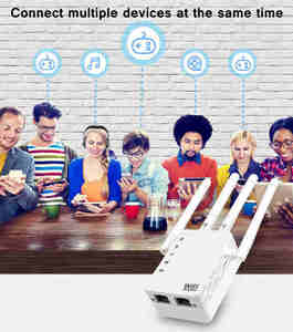 R1201 Long Distance <span class=keywords><strong>WIFI</strong></span> <span class=keywords><strong>Repeater</strong></span> Extender 1200 Mbit/s 5G <span class=keywords><strong>Wifi</strong></span> Signal Booster Verstärker mit 4 High Gain Antenne - Product Image 5