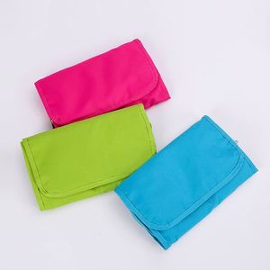 Bolsa de Viaje Cosmética Plegable Multifuncional, Portátil, de Oxford para Mujer, con Logotipo Personalizado - Product Image 3