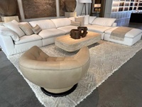 Canapé sectionnel américain grand mobilier de maison modulaire nordique moderne en forme de U coin canapé-lit nuage canapé ensembles