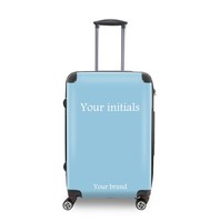 Ensemble de bagages à roulettes transparentes, pièces, personnalisés, à personnaliser soi-même, bagage de voyage