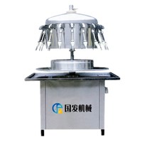 Machine de remplissage semi-automatique à siphon pour aliments, boissons, jus, eau pure, bière, vinaigre, vin, poudre, shampoing, à engrenages