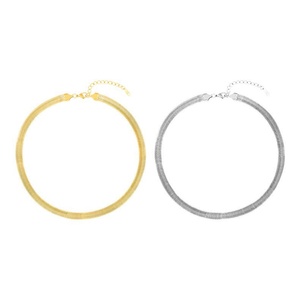 Collar de cadena de serpiente <span class=keywords><strong>suave</strong></span> y gruesa con perlas, de alta calidad, nuevo modelo 2021, para mujer, con baño electrolítico, estilo europeo americano - Product Image 5