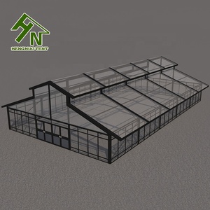 Rõ ràng màu đen khung đám cưới tán địa điểm marquee bên kính tường atrium tổ chức sự kiện thương mại lều cho nhà hàng lễ kết hôn - Product Image 5