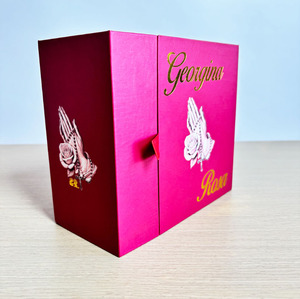Ensembles de maquillage de style livre <span class=keywords><strong>en</strong></span> carton rigide personnalisé environnemental boîte d'emballage cosmétique - Product Image 1