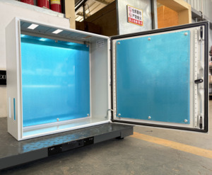 Sang trọng thép cán nguội tôi hộp phân phối gia cố, chống thấm nước và chống bụi, cho kiểm soát công nghiệp & phân phối điện <span class=keywords><strong>IP</strong></span> - Product Image 2