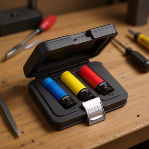 Juego de Herramientas 270 C3 con Estuche de Almacenamiento Compacto y Tres Tubos de Colores para Trabajos de Precisión - Product Image 3