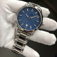 Montre automatique avec logo personnalisé, vente en gros, marque haut de gamme, design original, acier inoxydable, mouvement automatique japonais, montre automatique pour homme
