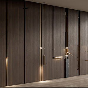 Pendant Wall Lights <b>Led</b> E27 Switch Control Long Pole Design For Restaurant Corridor Bedroom Background Lighting - Product Image 1