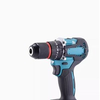 18V 3-en-1 Perceuse à percussion sans fil Tournevis électrique Perceuse à percussion sans balais Kit d'outils électriques industriels 800W 2.5Ah Batterie rapide