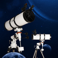 Professional High Resolution Large Diameter Skywatcher Telescope for Stargazing Viewing and Dual-Use