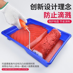 ลูกกลิ้งทาสีไมโครไฟเบอร์ขนาด 9 นิ้ว พร้อมโครงปรับได้ สำหรับทาสีผนัง DIY - Product Image 5