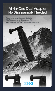 Nuevo Trípode Extensible 2 en 1 de Bolsillo para Selfies y Cámara de Acción, Compatible con GoPro, <span class=keywords><strong>DJI</strong></span> <span class=keywords><strong>OSMO</strong></span> y Smartphones, 2026 - Product Image 6