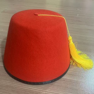 Fez verde <span class=keywords><strong>cappello</strong></span> <span class=keywords><strong>turco</strong></span> con nappa nera - Product Image 4