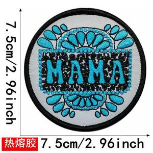 Parche Bordado 3D Personalizado, Insignia de Tela para Decoración de Ropa de Sombrero, Emblema Tejido de Diseñador en Blanco DIY - Product Image 6