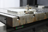 Machine de fraisage CNC verticale en métal avec ATC 6 outils, modèle 6060, 3 axes, broche simple, construction en aluminium et fonte