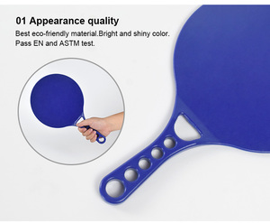 2024 bãi biển Đồ chơi tùy chỉnh màu sắc Nhựa raquete bãi biển TENNIS <span class=keywords><strong>RACKET</strong></span> chơi trò chơi mái chèo bóng - Product Image 6