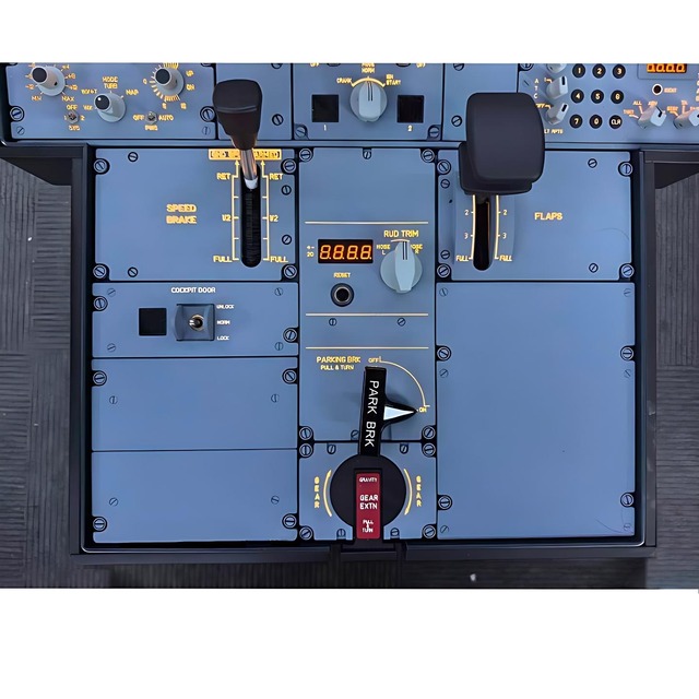 Simulate the Rear Center Console of Airbus A320 Flight Simulator