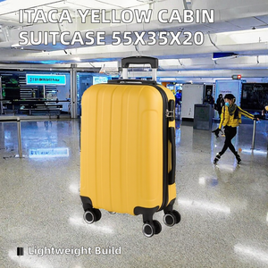 <span class=keywords><strong>Valise</strong></span> <span class=keywords><strong>rigide</strong></span> en néoprène KINGSLONG 55x35x20 légère avec <span class=keywords><strong>4</strong></span> <span class=keywords><strong>roues</strong></span> pivotantes, serrure à combinaison et fermeture éclair - Product Image 5
