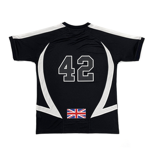 Uniformes de Fútbol Sublimados con Color Personalizado, Logotipo Personalizado, Manga Corta, Secado Rápido, Transpirable, 100% Poliéster, Antibacteriano - Product Image 3