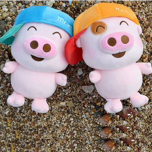 <span class=keywords><strong>Mcdull</strong></span> con heo con búp bê mặt dây chuyền đồ chơi sang trọng bán buôn lấy máy Báo Chí búp bê Meng ke búp bê nhỏ món quà sinh nhật - Product Image 4