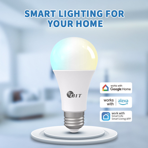 8W Controle Remoto Inteligente Lâmpada <span class=keywords><strong>LED</strong></span> para Home Power Outage <span class=keywords><strong>Luz</strong></span> com WiFi App Controle de Voz Android Operado EUA Plug - Product Image 2
