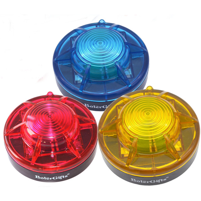 BolerGifts 2-Mode LED Emergency Beacon Light Magnetic Base Roadway Safety Flare Alert-Flash/Steady Traffic Light CE ROHS