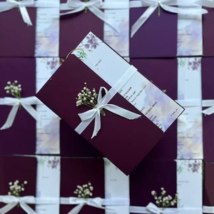 Biglietti d'invito per matrimonio, passaporti e libri con copertina rigida, rilegatura perfetta, <span class=keywords><strong>stampa</strong></span> digitale personalizzata con logo e goffratura, all'ingrosso - Product Image 6