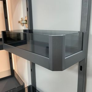 Custom Price Modern Metal Glass Magic Corner Kitchen Food Hidden Pantry Cabinet Cupboards <b>Tall</b> <b>Storage</b> Larder Kitchen Larder - Product Image 6