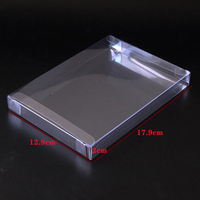 Mini-MOQ Klare PET-Geschenkbox, Transparente Acetat-Würfelbox, PVC-Verpackung