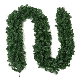 <span class=keywords><strong>Guirlande</strong></span> de Noël en PVC artificiel pré-éclairée, faite à la main, de luxe, avec LED, décorations de <span class=keywords><strong>sapin</strong></span>, verdure, décorations de Noël - Product Image 4