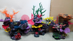 Groothandel Kunstmatige Koraal van Hars, Zwarte Koraal, Rode Koraal, Steen Koraal, Koraalrif voor Kunstmatig <span class=keywords><strong>Aquarium</strong></span> met Koraalrifverlichting - Product Image 3