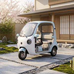 Mini Triciclo Eléctrico 2026 de Diseño Abierto, 60V, Gran Capacidad de Carga, Ideal para Desplazamientos Familiares, Mercados de <span class=keywords><strong>Agricultores</strong></span> y Construcción - Product Image 2