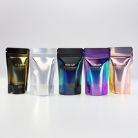 Sachet Doypack Personnalisé en Aluminium avec Fermeture Zip et Encoche de Déchirement pour Café 680g, Emballage Alimentaire Stratifié Brillant