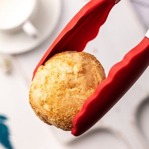 LifeTop Kitchen <strong>Tongs</strong> with Silicone Tips <strong>Tongs</strong> for Cooking Heat Resistant Stainless Steel Locking <strong>Tong</strong> - Product Image 2