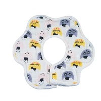 Bavoirs pour bébé en mousseline 100% coton personnalisés, bavoirs pour bébé imprimés personnalisés, bavoirs pour bébé en coton en gros, bavoirs pour bébé super doux