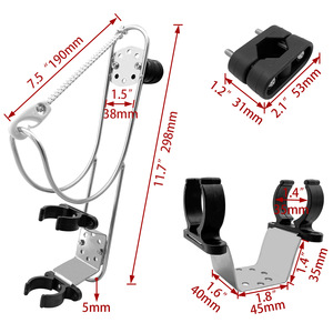 Support de bouée de sauvetage ISURE à double pince en acier inoxydable pour la modernisation et l'amélioration des équipements marins - Product Image 2