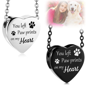 Hayvan kedi köpek külleri kolye Pet Urns kremasyon mücevherat - Product Image 1