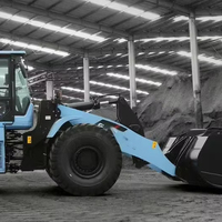 Chargeuse sur pneus électrique SW978E, capacité de charge de 14,5 tonnes, godet de 4,5 m³, batterie de 466 kWh pour l'exploitation minière, les carrières et la manutention de matériaux lourds