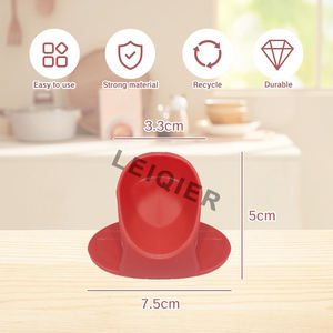 Custom Logo Siliconen Ovenwanten Kleine Hittebestendige Vingergrijper Instant Mini Pan Houders Keuken Pot Hete Oven Wanten - Product Image 2